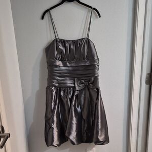 Metallic Prom Dress